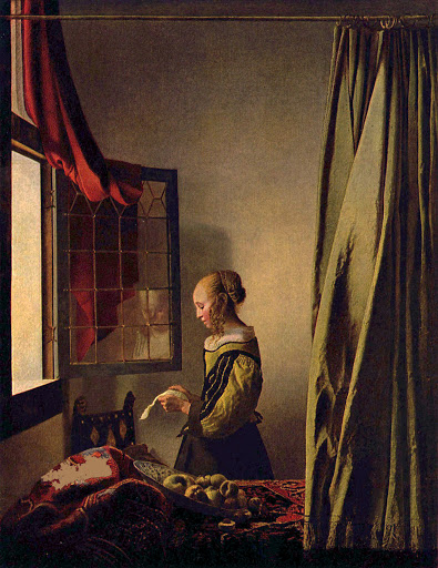 Vermeer Mujer Leyendo Carta